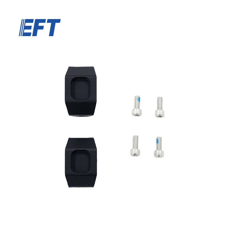 10.05.18.0061 EFT Foolproof Spacer 41*26.3*26.5mm/Black/2PCS for D100,X2300,Z80 Replacement Use