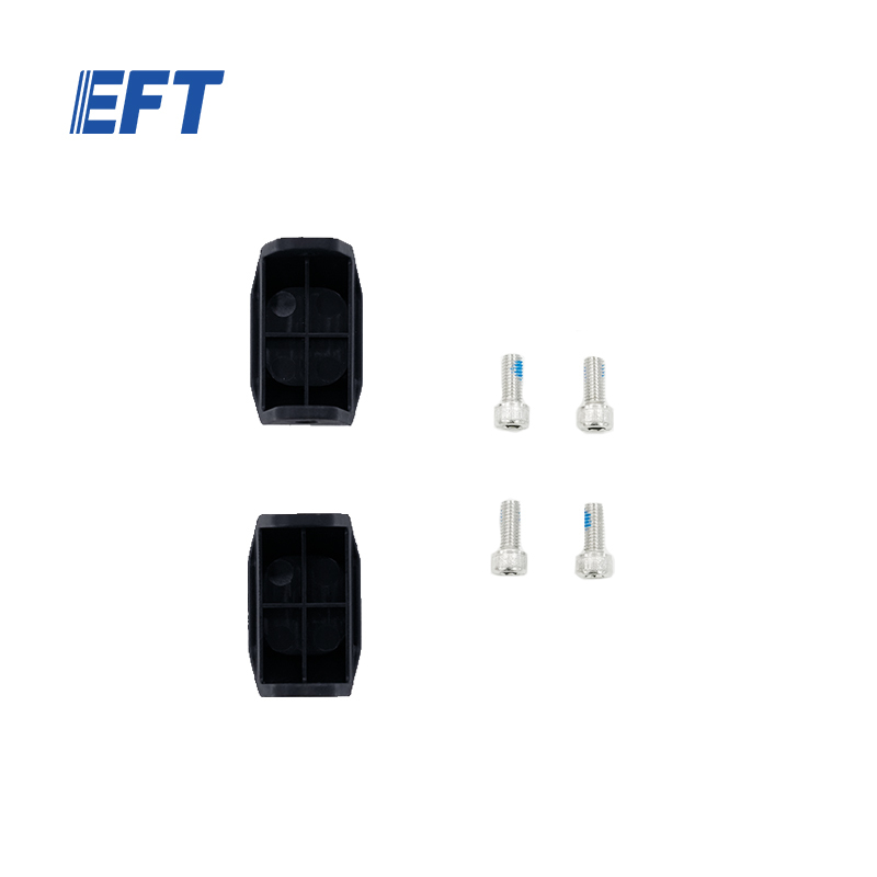 10.05.18.0061 EFT Foolproof Spacer 41*26.3*26.5mm/Black/2PCS for D100,X2300,Z80 Replacement Use