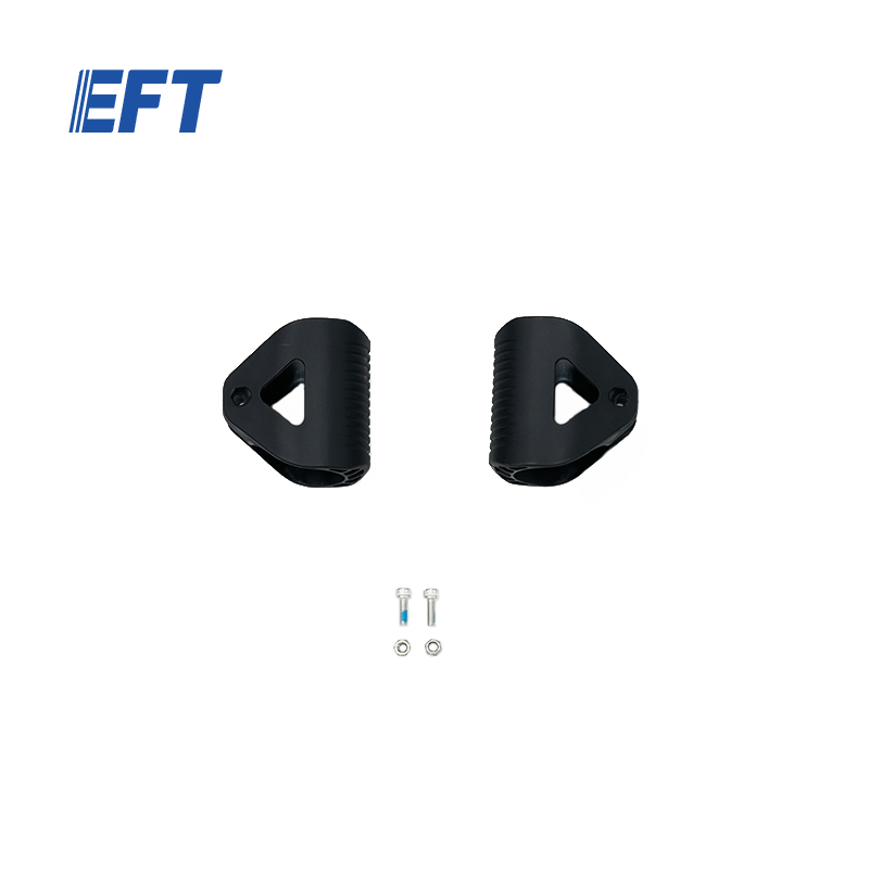 10.05.18.0024 EFT Curved Landing Gear 762*673/φ35*1.5/Black/1pc for D100,X2300,Z80 Replacement Use