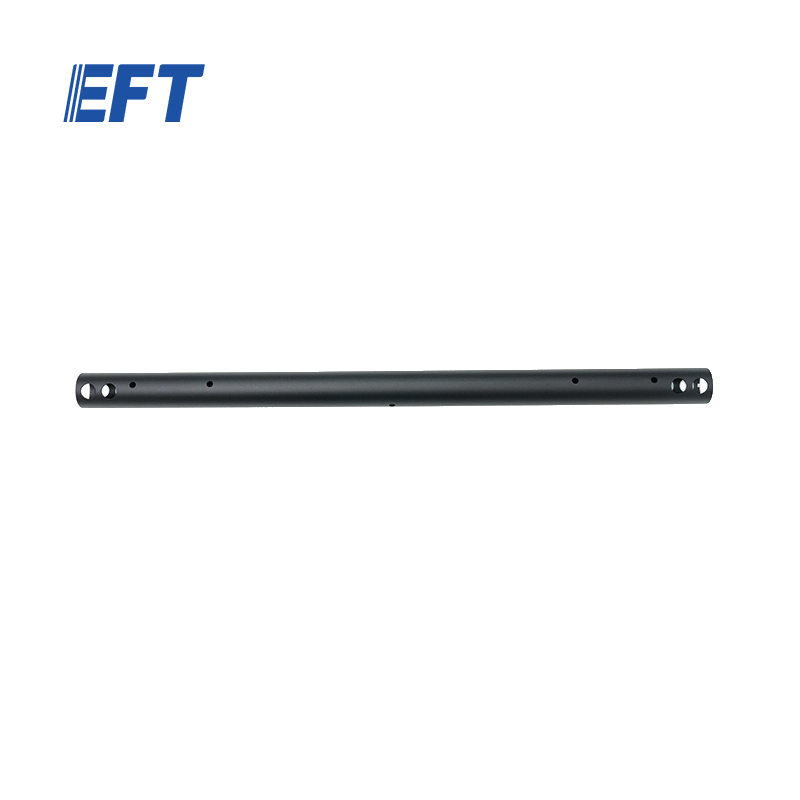 10.05.18.0025 EFT Landing Gear Crossbar Aluminum Tube φ30*27*520/1.5mm/Black/1pc for D100,X2300,Z80 Replacement Use