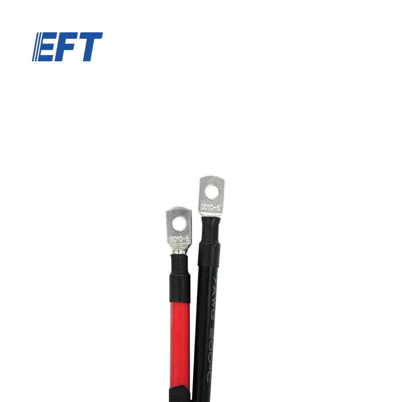 10.05.18.0035 EFT Front and Rear Power Adapter Wiring Harness 7AWG/Black 630mm/Red 595mm/X2300/1pc for D100,X2300,Z80 Replacement Use