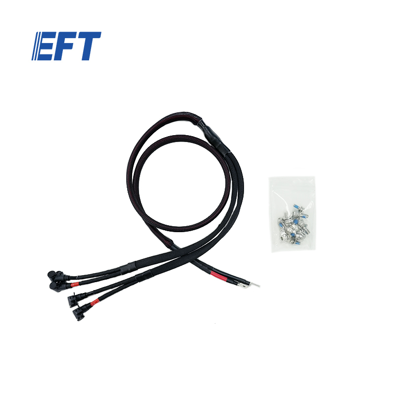 10.05.18.0049 EFT Motor Power Harness Two-to-Four/1540mm/7AWG-to-8AWG/E13-M/1pc for D100,X2300 Replacement Use