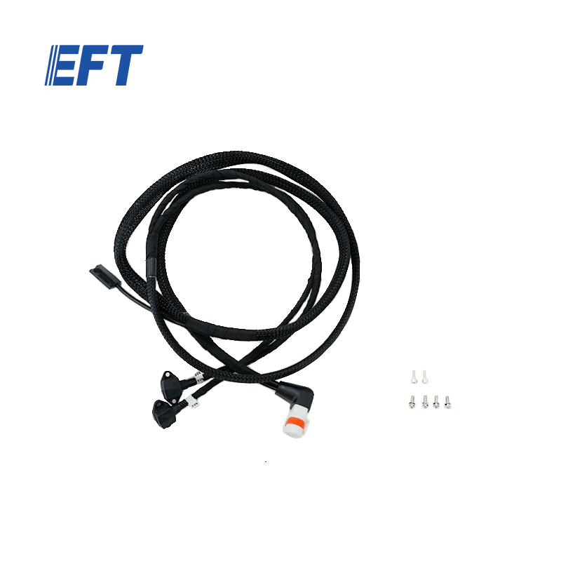 10.05.19.0004 EFT Front Powe and Signal Harness Two-to-Four/1540mm/7AWG-to-8AWG/E13-M/1pc for D100, Replacement Use