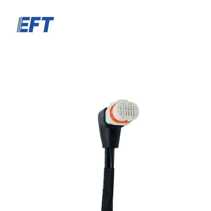 10.05.19.0004 EFT Front Powe and Signal Harness Two-to-Four/1540mm/7AWG-to-8AWG/E13-M/1pc for D100, Replacement Use
