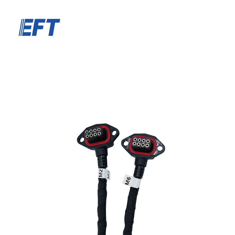 10.05.19.0004 EFT Front Powe and Signal Harness Two-to-Four/1540mm/7AWG-to-8AWG/E13-M/1pc for D100, Replacement Use