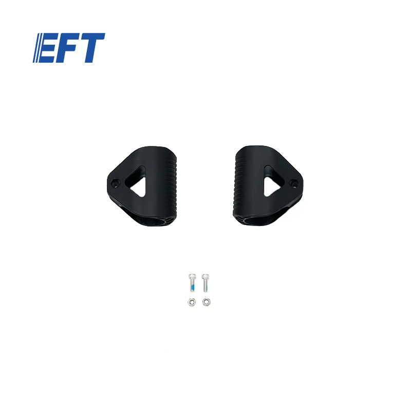 10.05.18.0038 EFT Curved Landing Gear 858*888/φ35*1.5/Black/1pc for X2300 Replacement Use