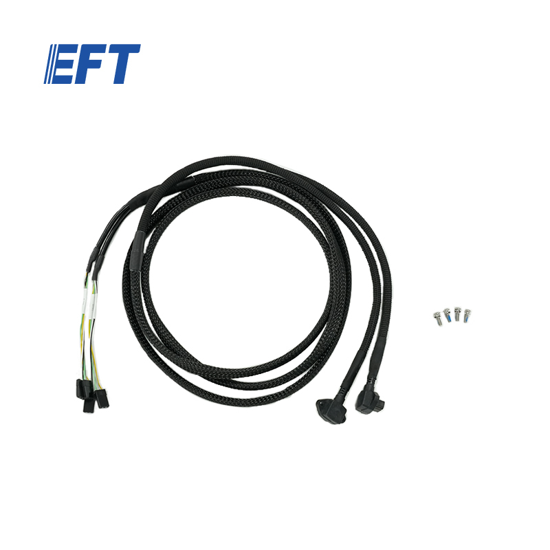 10.05.18.0050 EFT Front Powe and Signal Harness 1750mm/6+6/Hobbywing/E13-M/1pc for X2300 Replacement Use