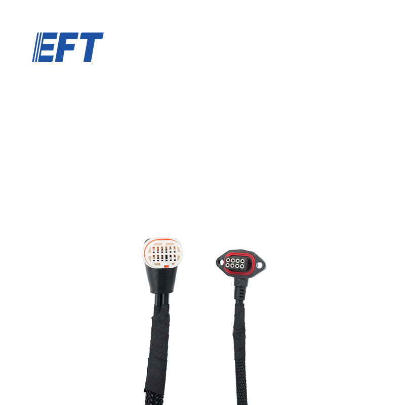10.05.20.0023 EFT Front Power and Signal Harness 1180mm/6/Hobbywing/E15-M/1pc for Z80 Replacement Use