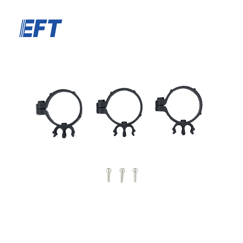 10.05.20.0045 EFT Cable Pipe Clamp Double/φ30/Black/3pcs for Z80 Replacement Use