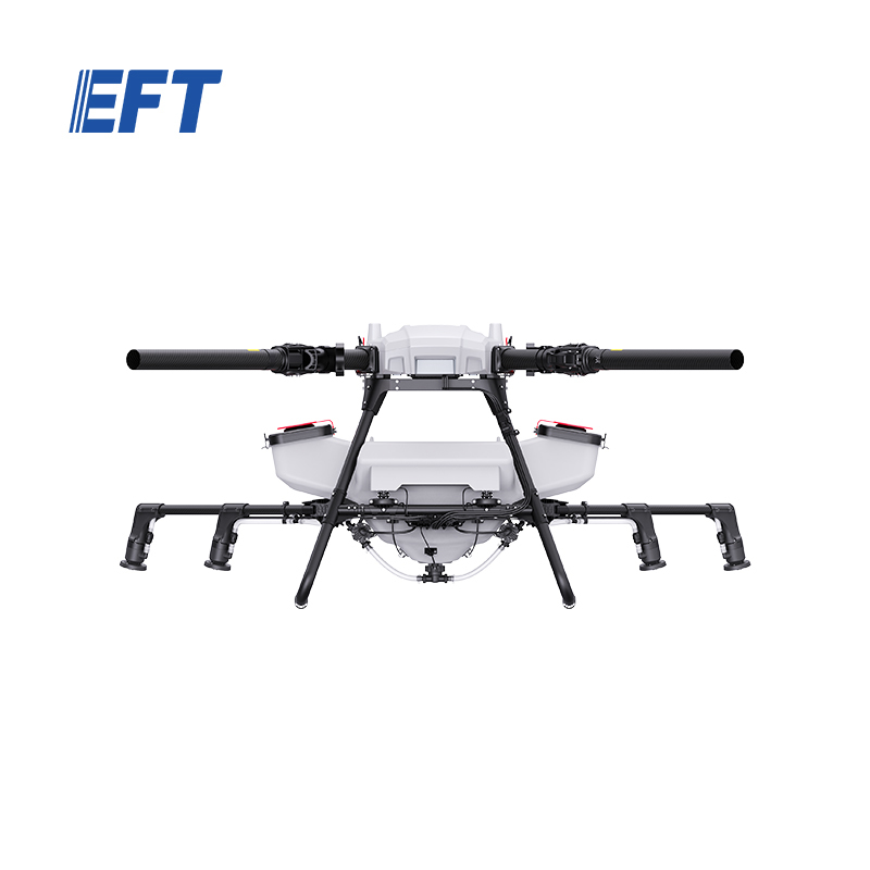 EFT Large Field High Efficiency 80L Crop Plant Agricultural Drone Sprayers Frame Heavy Lift 80KG Professional Delivery Drone Kit