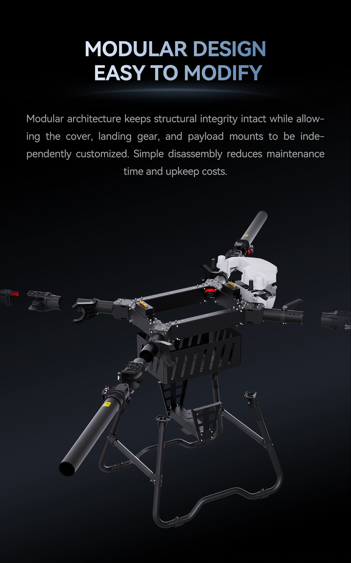 EFT X2800 Heavy-Lift Industrial Drone Platform – 200-300KG Payload for Firefighting & Delivery 9 quality,q 100