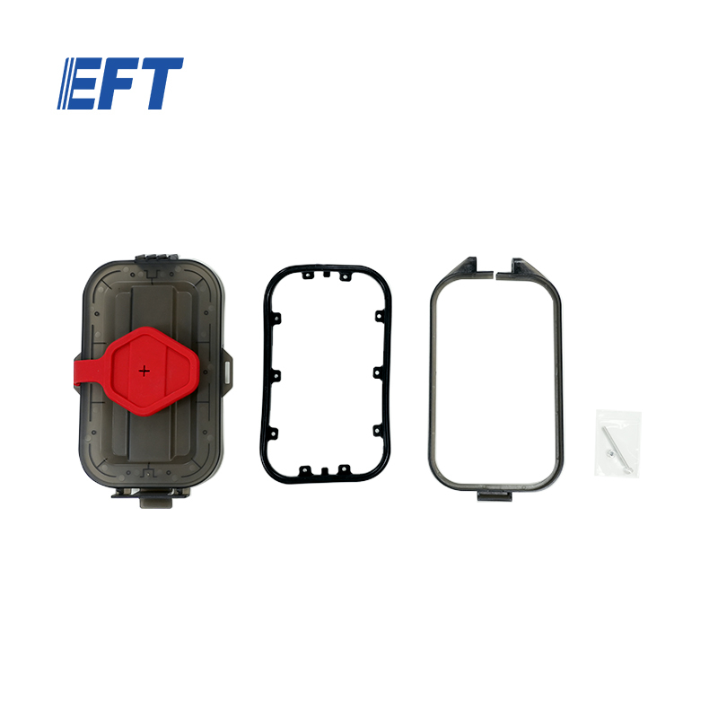 10.05.21.0024 EFT Official Agriculture Drone K Series Spraying Tank Cover 247*152*40/Black Translucent/1pc for K20 K30 for EFT K20 K30 Drone Repairment