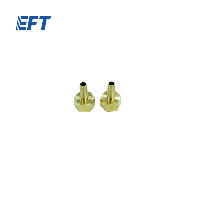 10.05.14.0020 EFT Agricultural Drone Accessories Hexagonal Pagoda Connector φ10mm/2pcs For G18 Agriculture UAV Frame Repair Parts