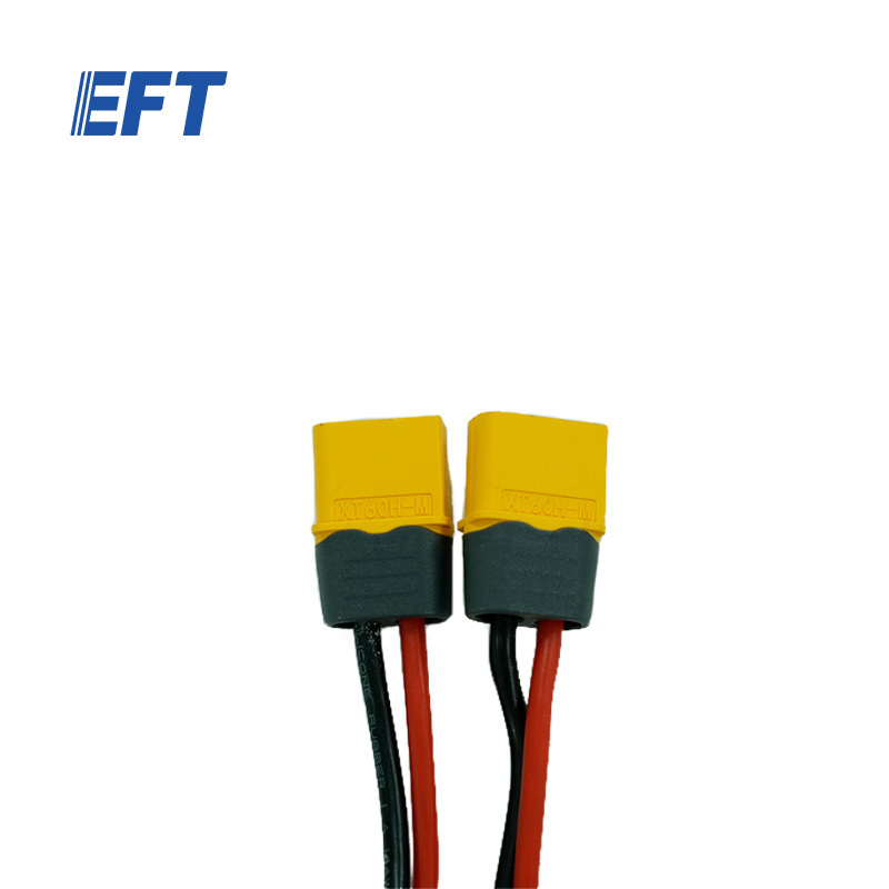 10.05.14.0015 EFT Agricultural Drone Accessories Power extension cord 14AWG/800mm/XT60/G18/2pcs For G18 Agriculture UAV Frame Repair Parts