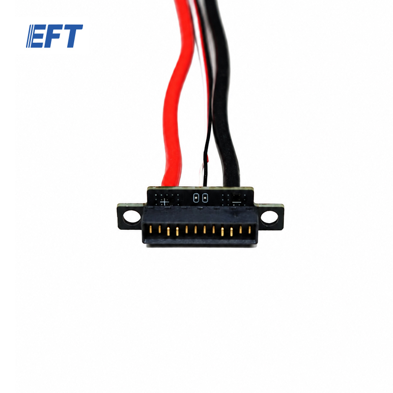 10.05.16.0030 EFT Smart Battery Plug 160mm/12PIN/Male connector/1pcs For X950 smart battery usage