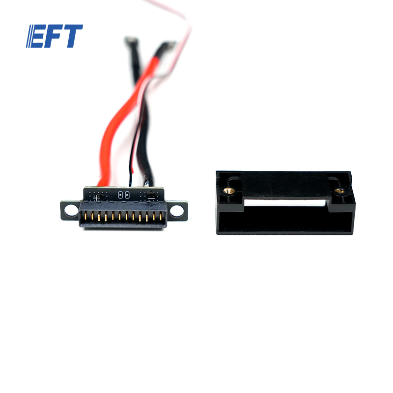 10.05.16.0030 EFT Smart Battery Plug 160mm/12PIN/Male connector/1pcs For X950 smart battery usage
