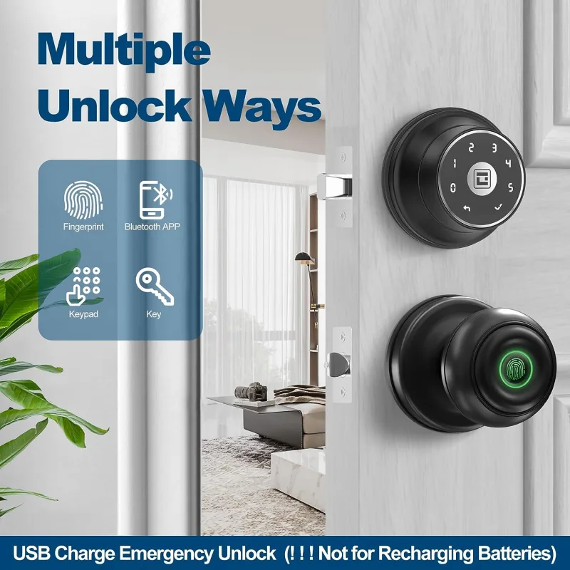 GeekTale Keyless Entry Keypad Deadbolt Smart Lock F01-01