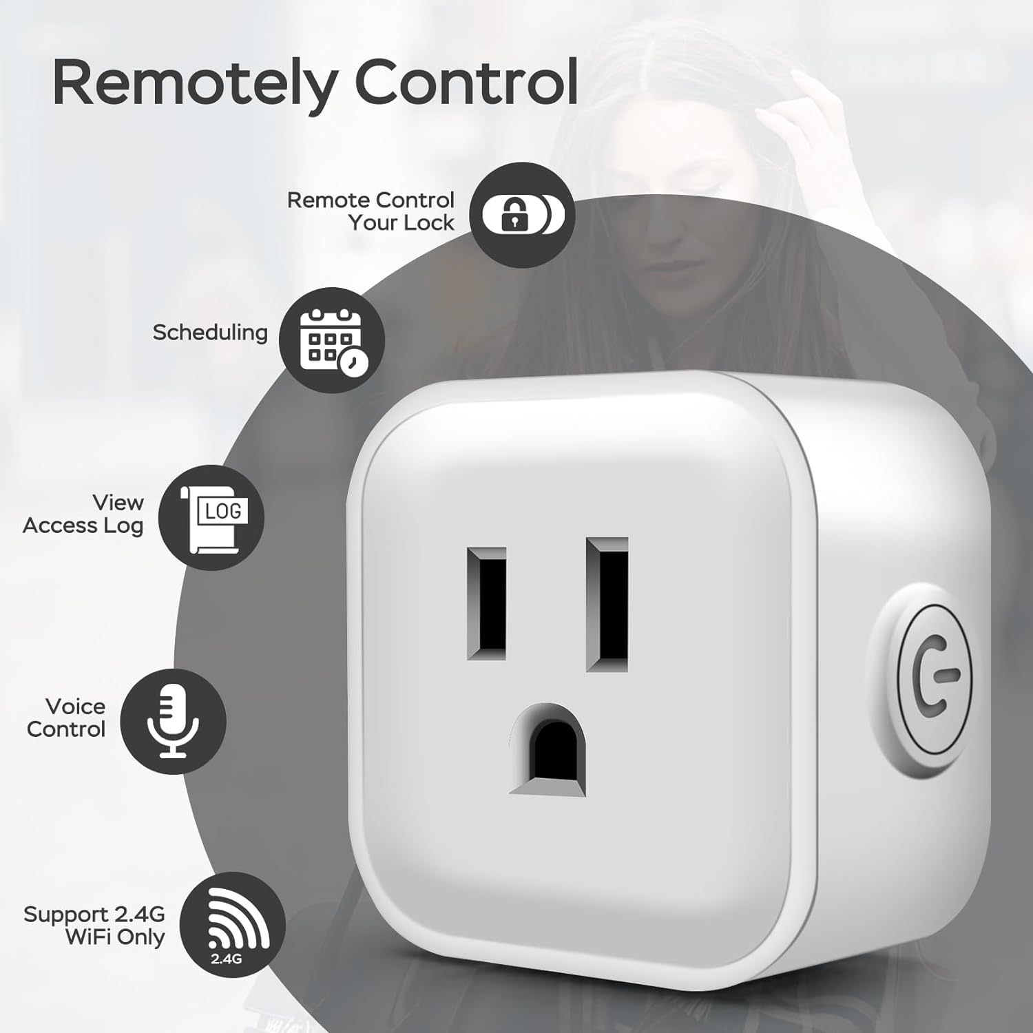 GeekTale WiFi Bluetooth Gateway, Compatible with Alexa and Google Home