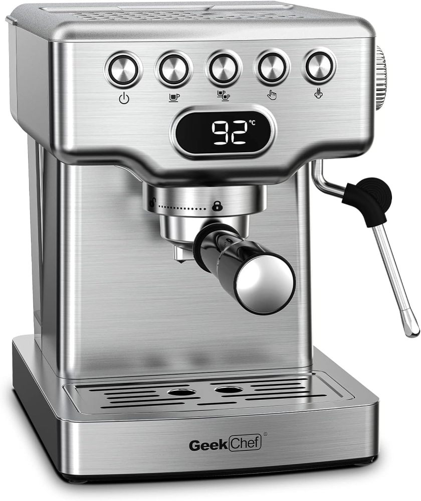 Geek Chef Espresso Coffee Machine GCF20E