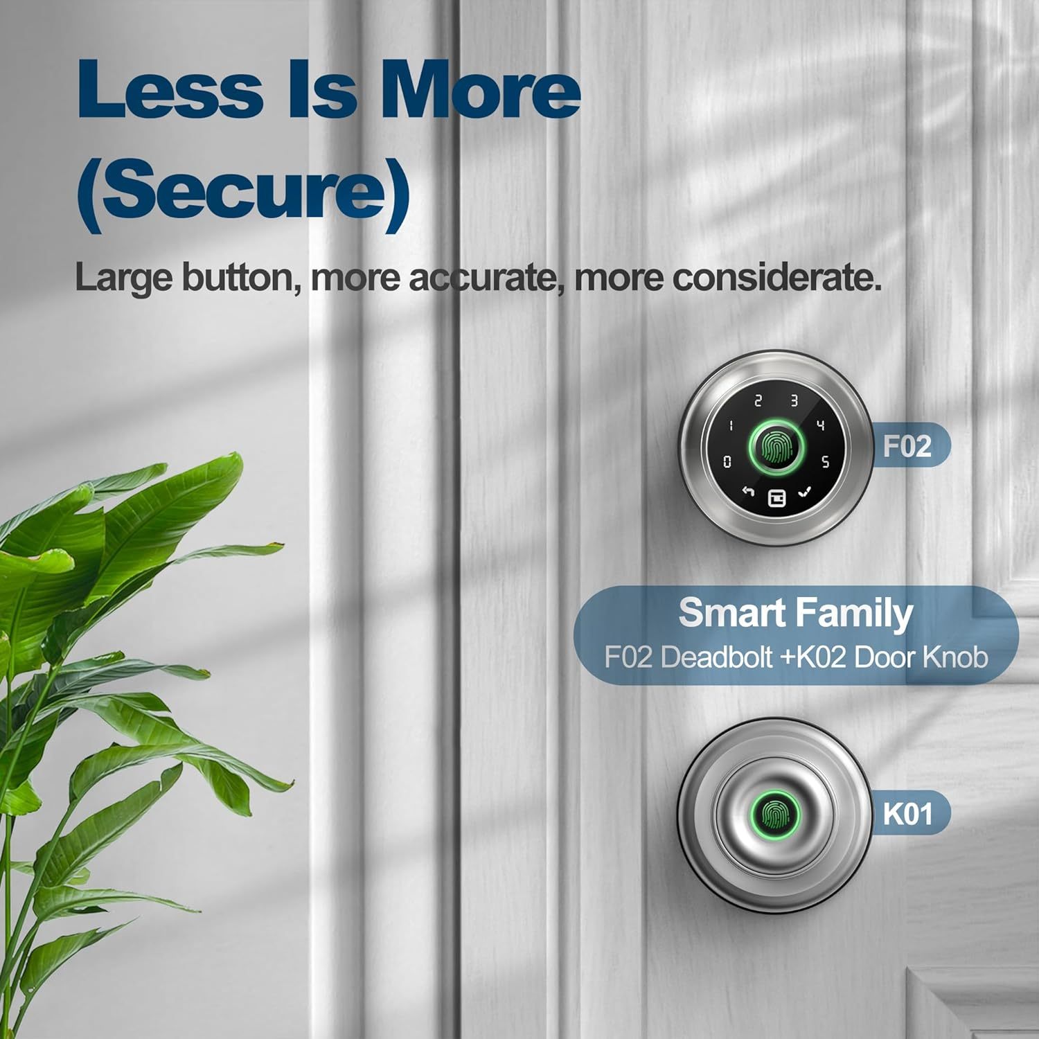 GeekTale 4-in-1 Smart Deadbolt F02