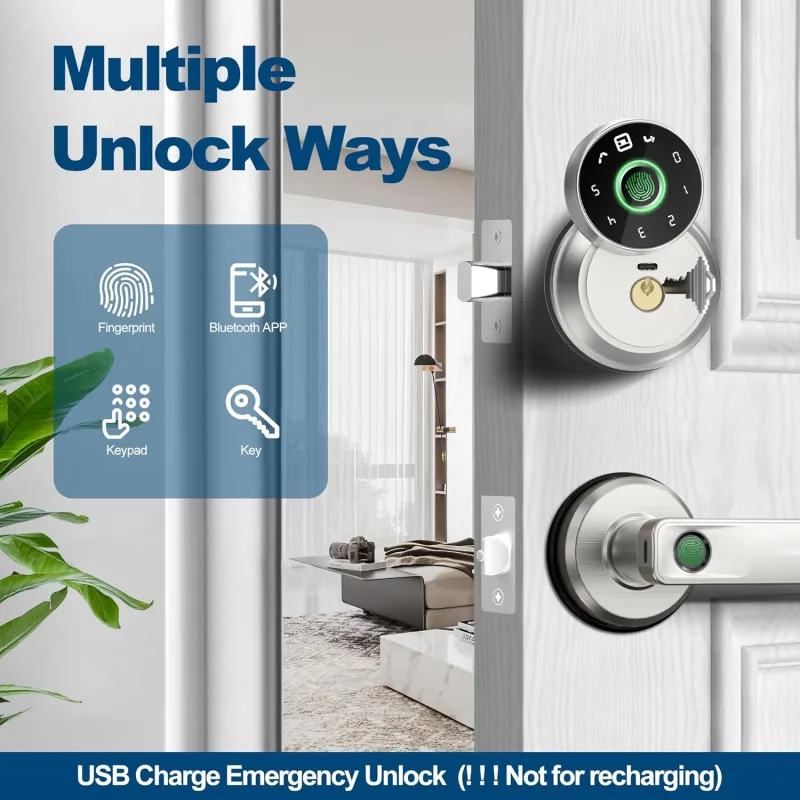 GeekTale 4-in-1 Smart Deadbolt F02