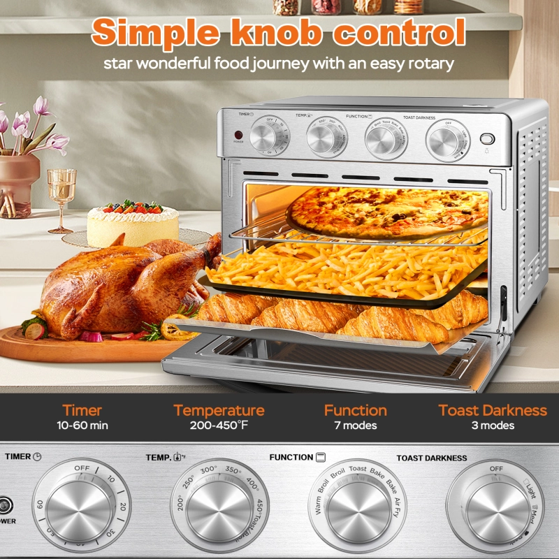 Geek Chef Air Fryer Oven 26QT and Smart Digital Scale with App