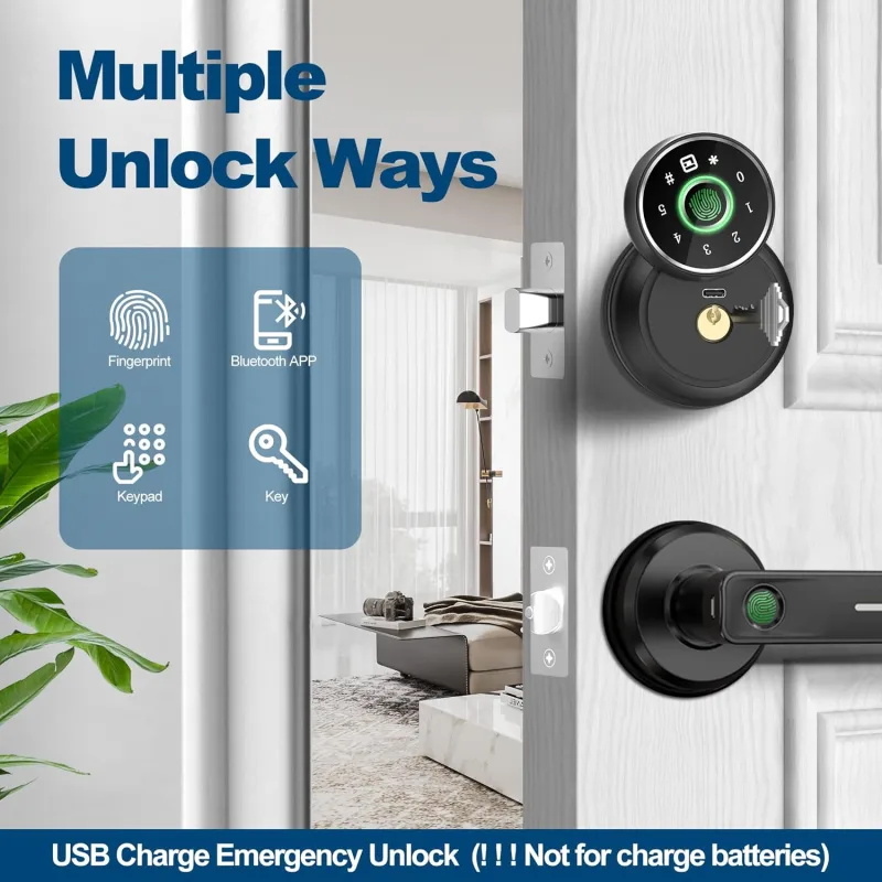 GeekTale 4-in-1 Smart Deadbolt F02