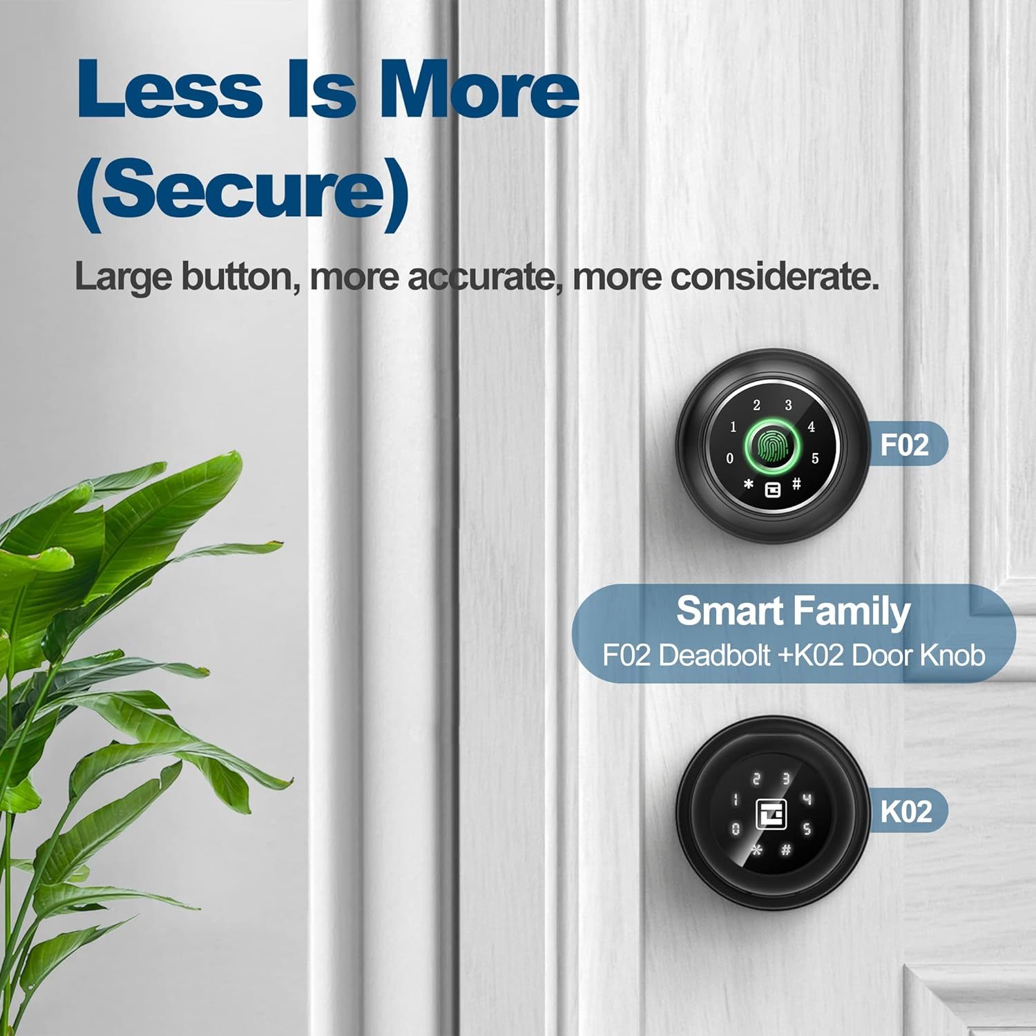 GeekTale 4-in-1 Smart Deadbolt F02