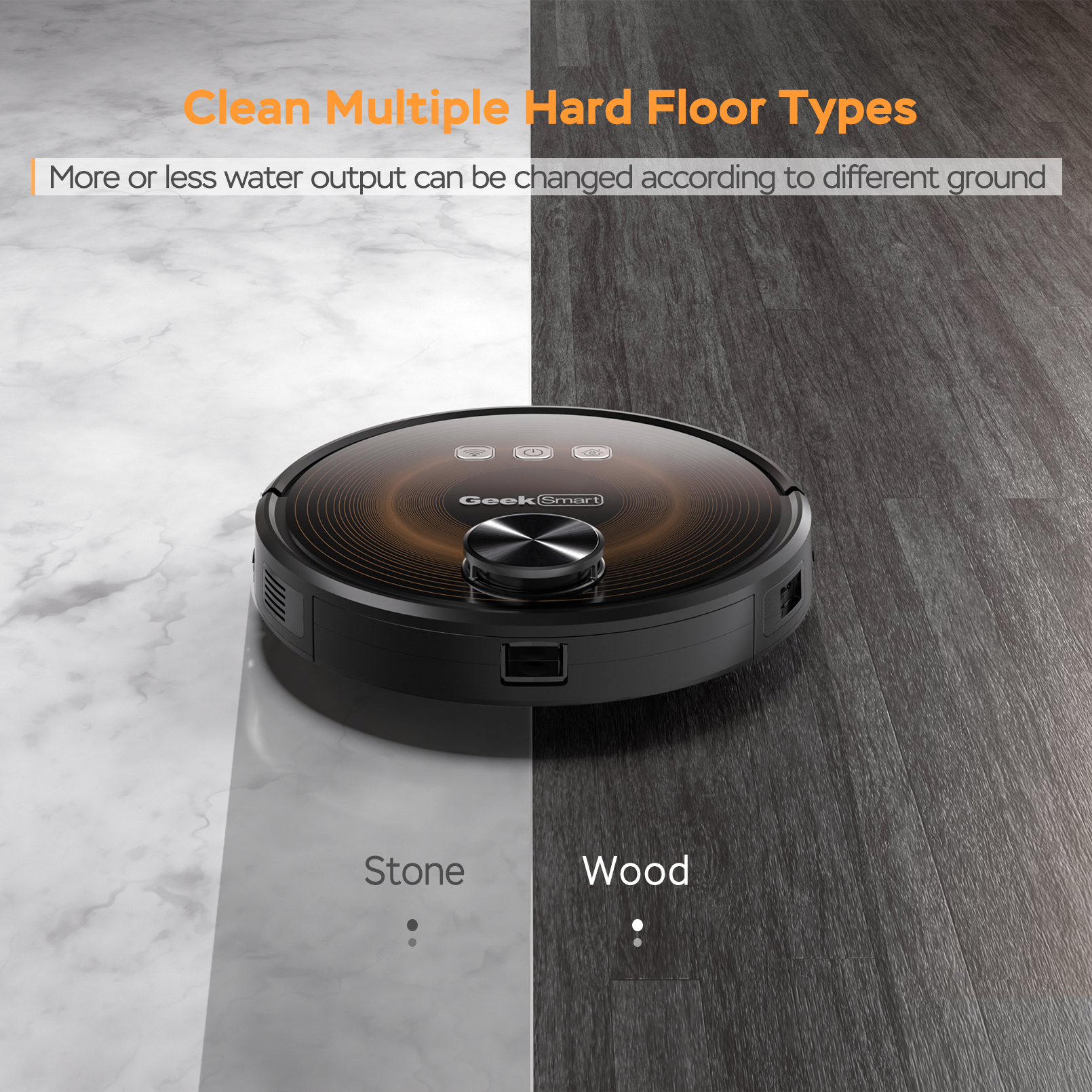 Geek Smart Robot Vacuum Cleaner  L8