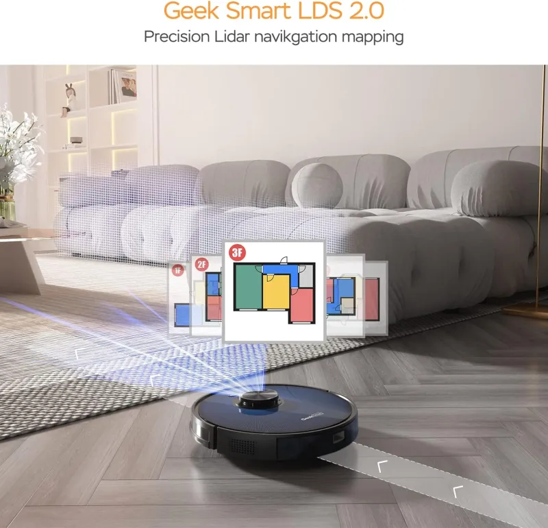 Geek Smart Robot Vacuum Cleaner L7