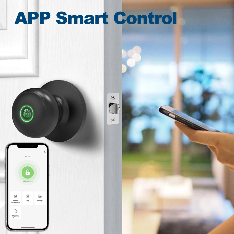 GeekTale Fingerprint Door Knob Lock Mode 3in1 K13