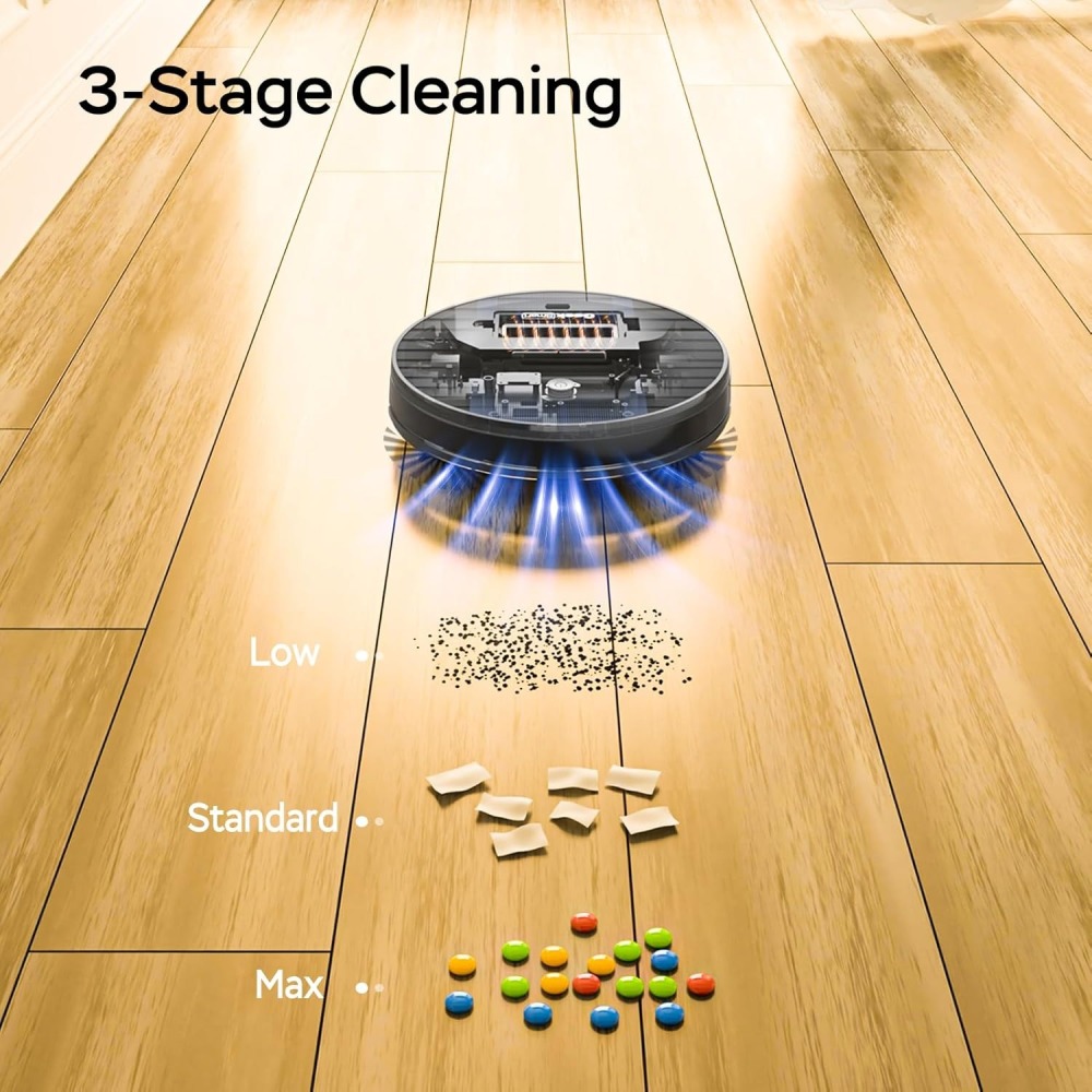 Geek Smart Robot Vacuum Cleaner G6(Blue&Black)