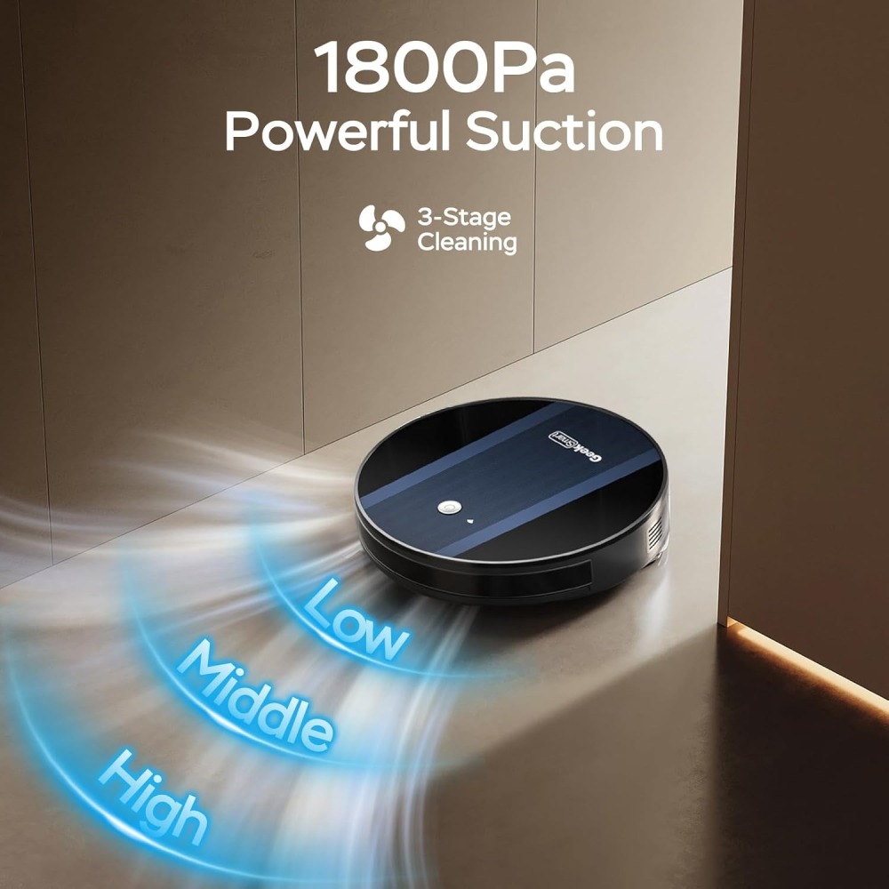 Geek Smart Robot Vacuum Cleaner G6(Blue&Black)