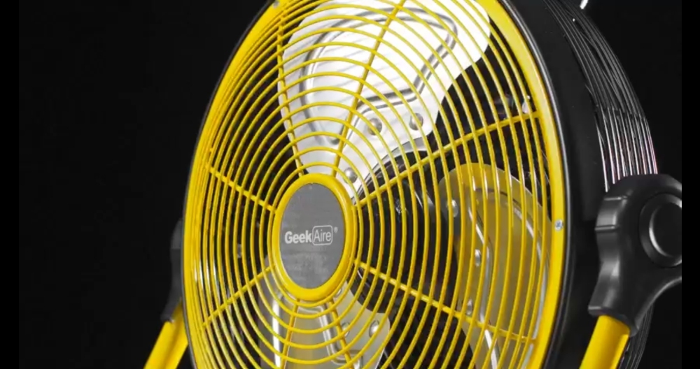 Geek Aire 12" Portable Battery Fan, 360° Tilt, 24h Run Time, for Camping & Travel CF1SEB
