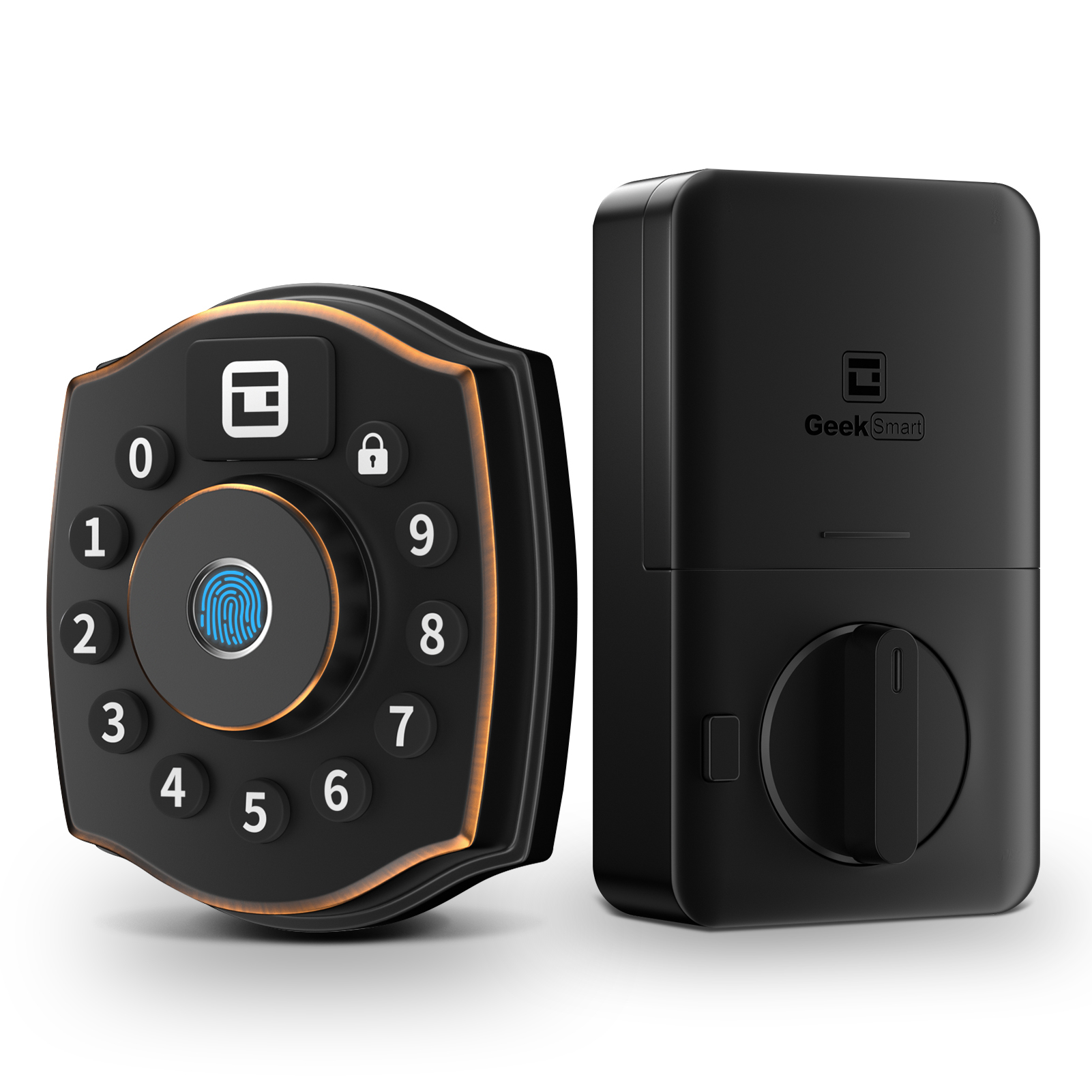 Geek Smart 5-in-1 Keyless Entry Deadbolt Door Locks with Keypad LF-501