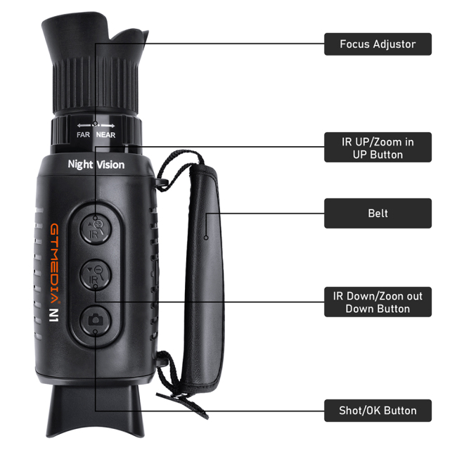 GTMEDIA N1 Digital Night Vision Monocular