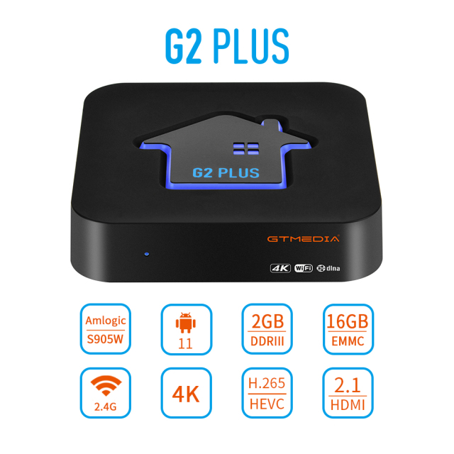 G2PLUS Android 11 TV Box