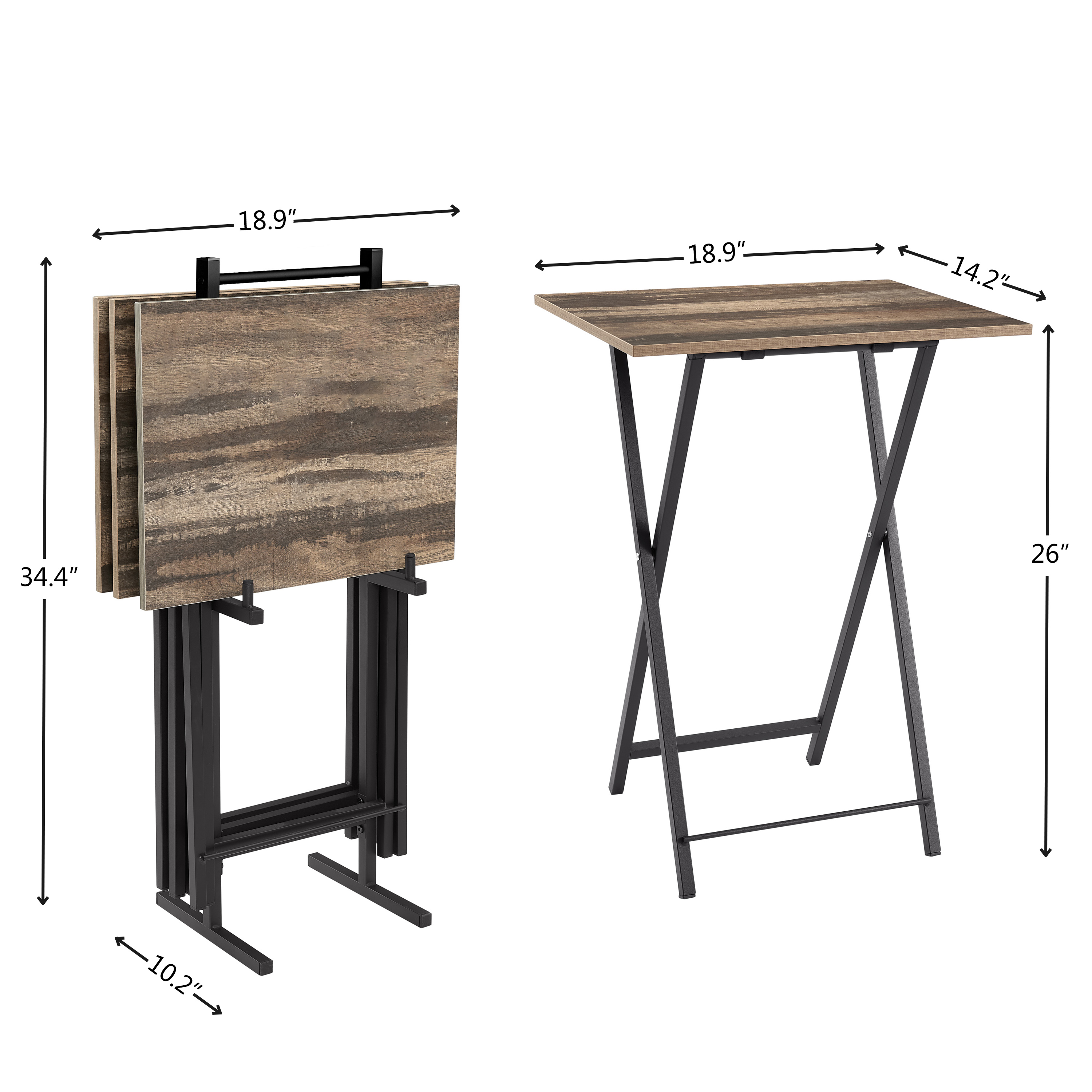 Tv eating tray deals tables