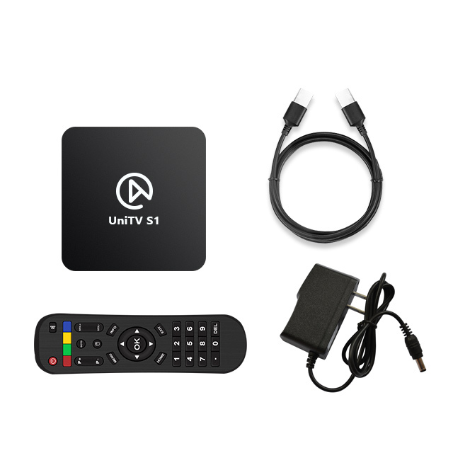 UniTV S1 Set top Box frete gratis tv box(Brazil Portuguese)