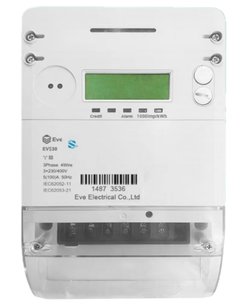 EVS30 Prepayment Three Phase Smart Meter
