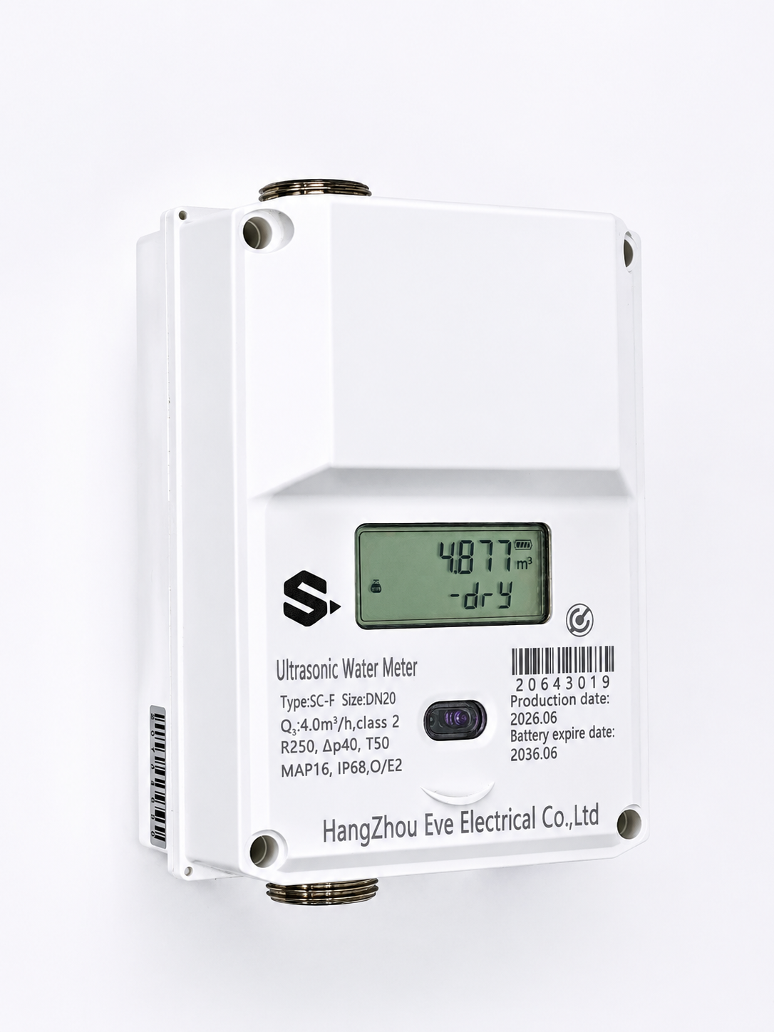 Ultrasonic prepaid  Water Meter