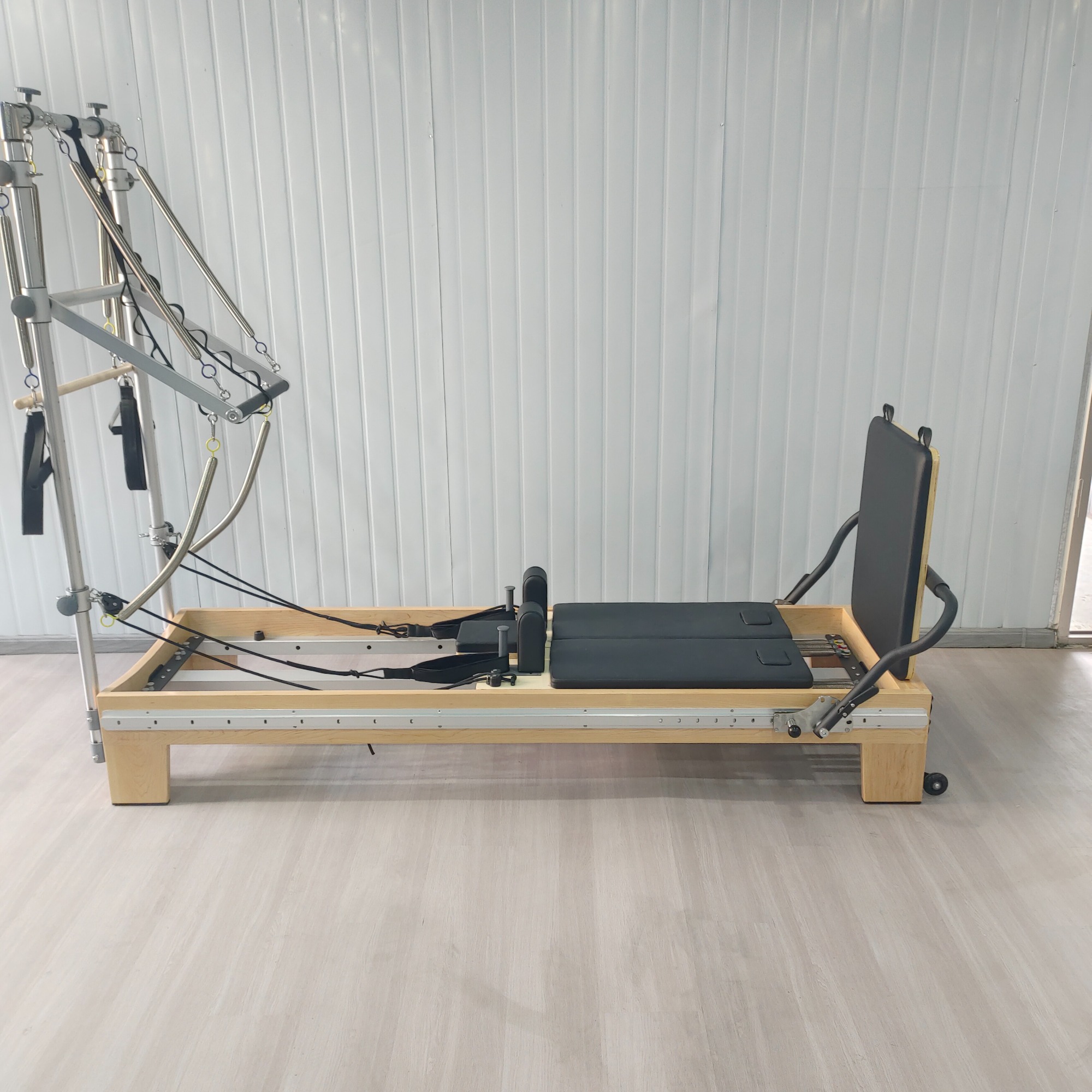 Luxury Full track Maple Pilates Reformer with Align core with tower