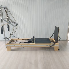 Luxury Full track Maple Pilates Reformer with Align core with tower