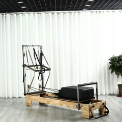 Elite Oak Pilates Reformer With Tower