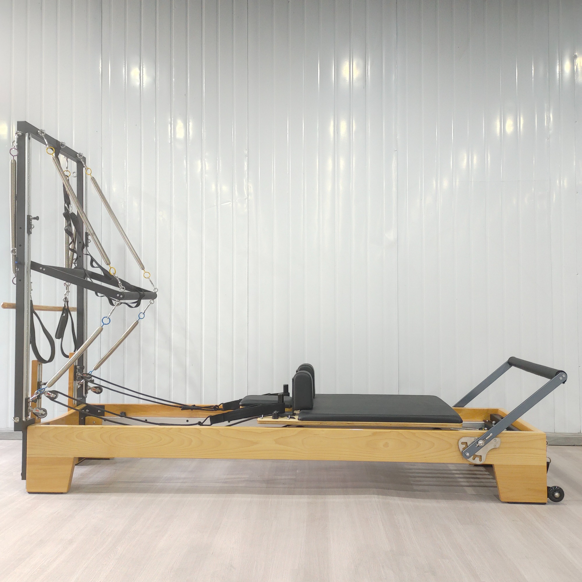 Elite Beech Pilates Reformer With Rower,Pilates Reformer With Tower