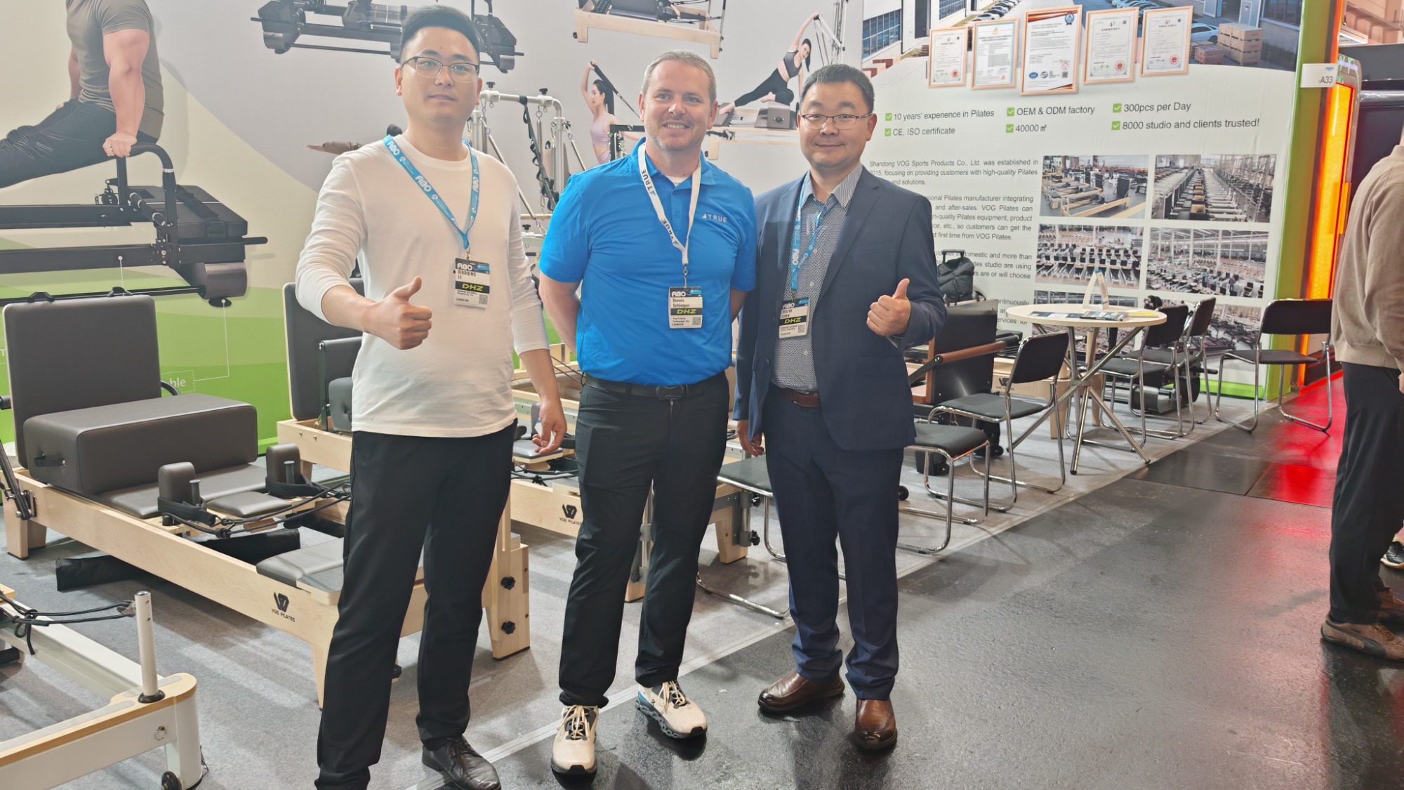 VOG PILATES is so welcomed in FIBO Exhibition 2026 in Kolne, Germay