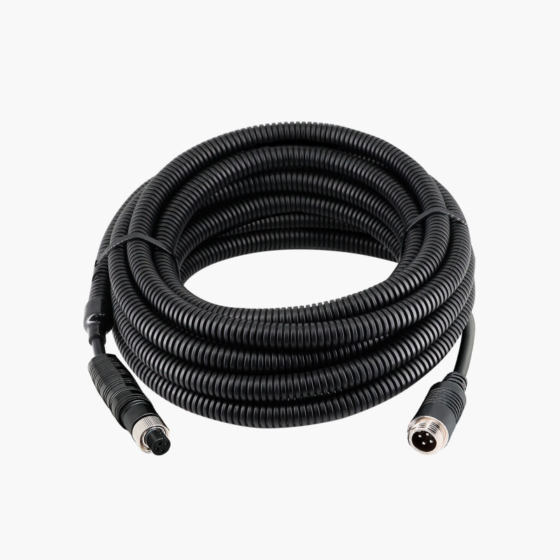 INSEETECH 4 Pin Camera Cable with Corrugation Tube Cover