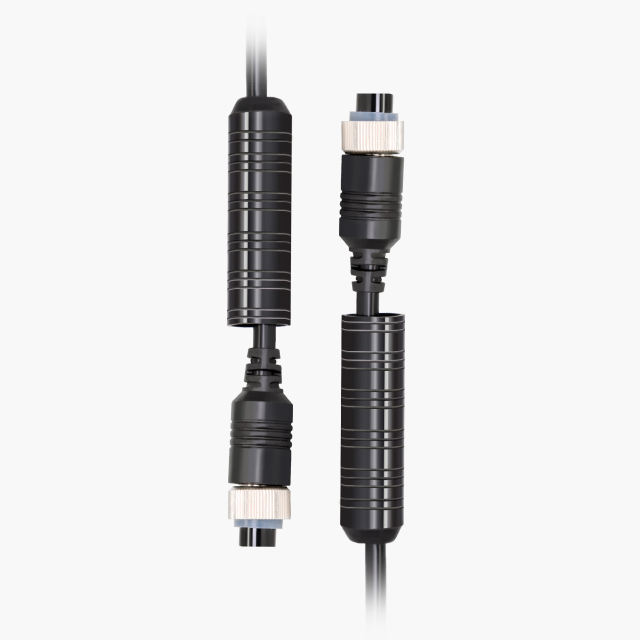 INSEETECH 4 Pin Camera Cable with Corrugation Tube Cover