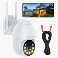 INSEETECH 4MP 5GHz & 2.4GHz WiFi Outdoor Smart Home Camera