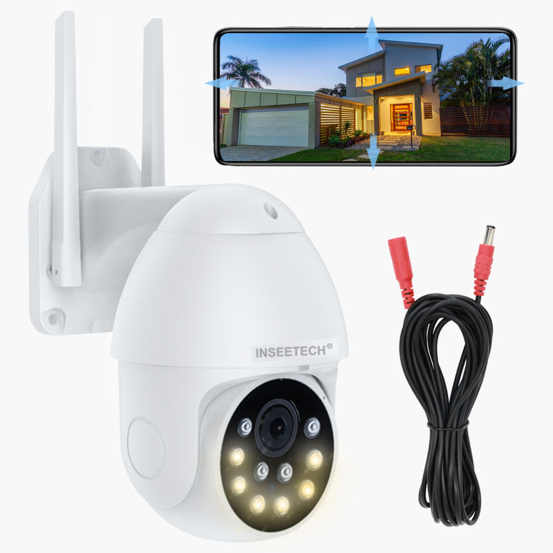 INSEETECH 4MP 5GHz & 2.4GHz WiFi Outdoor Smart Home Camera